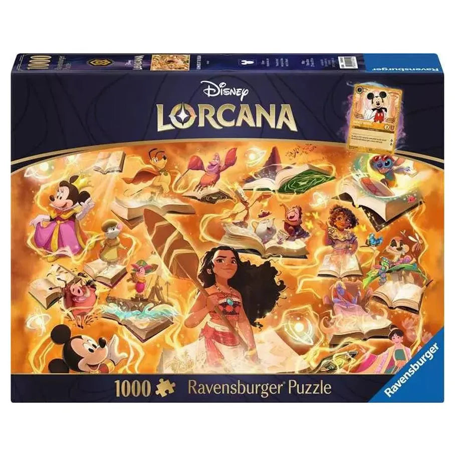 Disney Lorcana: 1000pc and Promo Card [Puzzle]