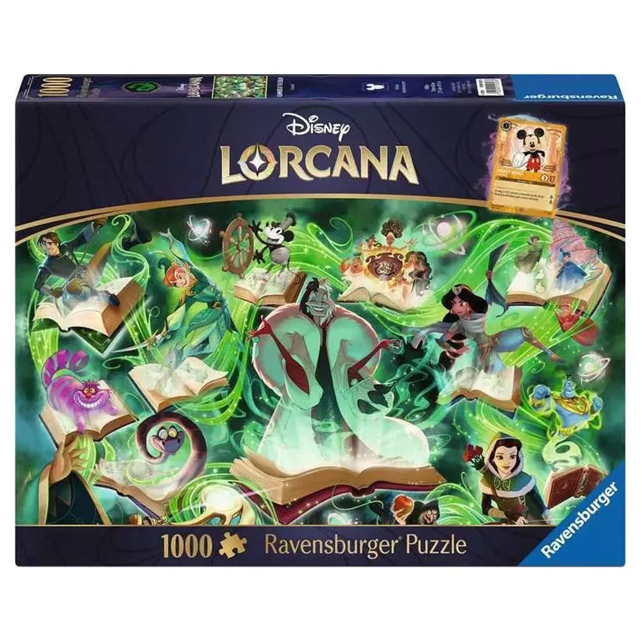 Disney Lorcana: 1000pc and Promo Card [Puzzle]