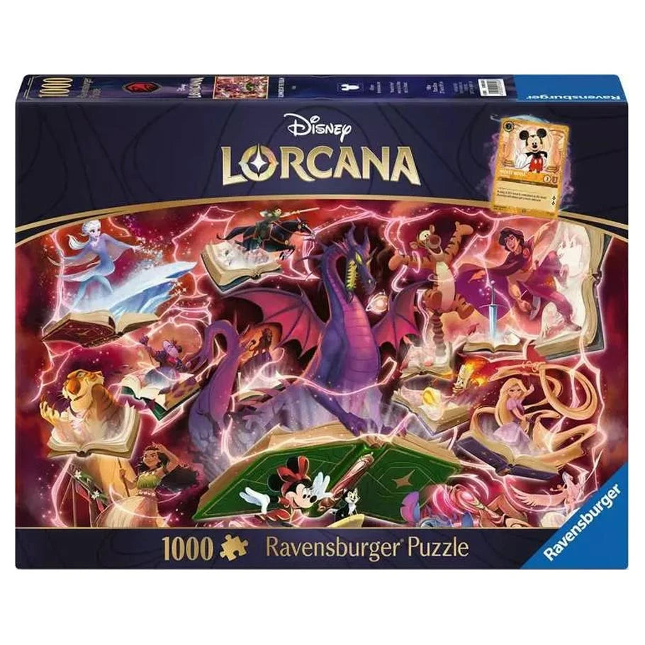 Disney Lorcana: 1000pc and Promo Card [Puzzle]