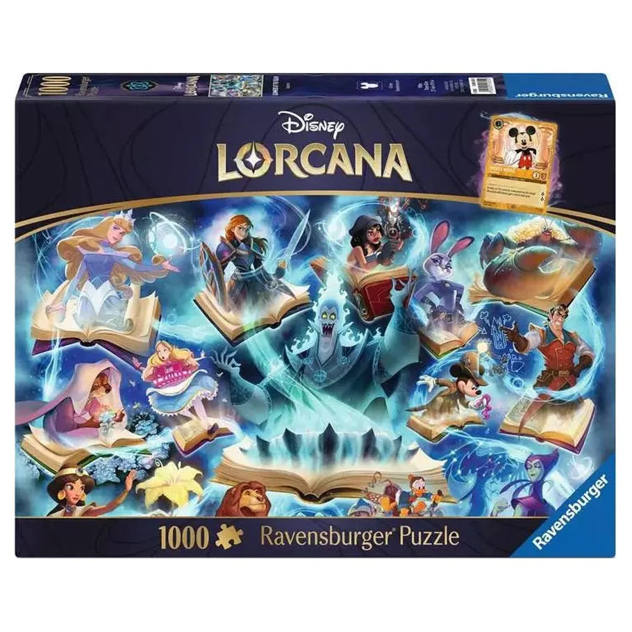 Disney Lorcana: 1000pc and Promo Card [Puzzle]