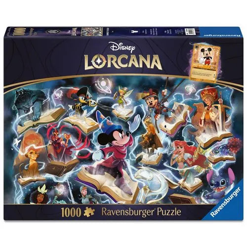 Disney Lorcana: 1000pc and Promo Card [Puzzle]