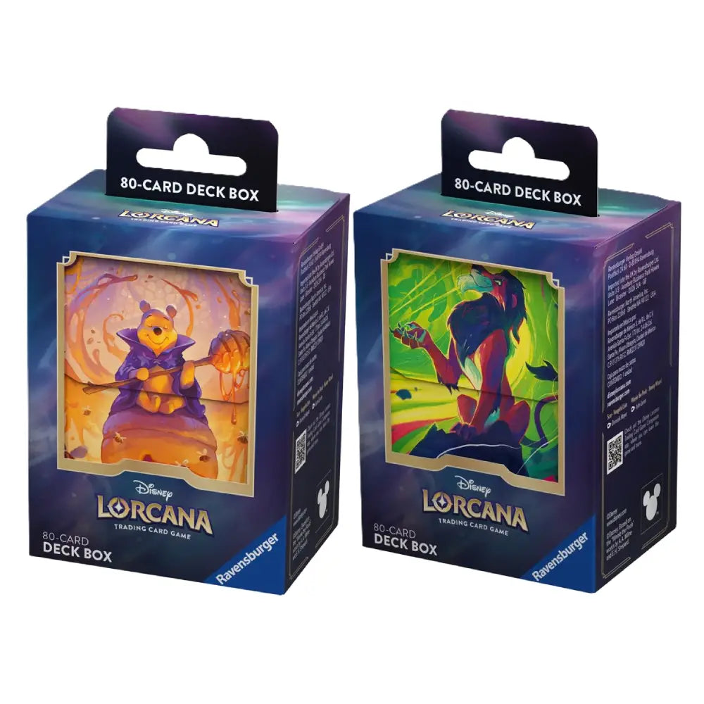 Disney Lorcana TCG: Azurite Sea [Deck Box]