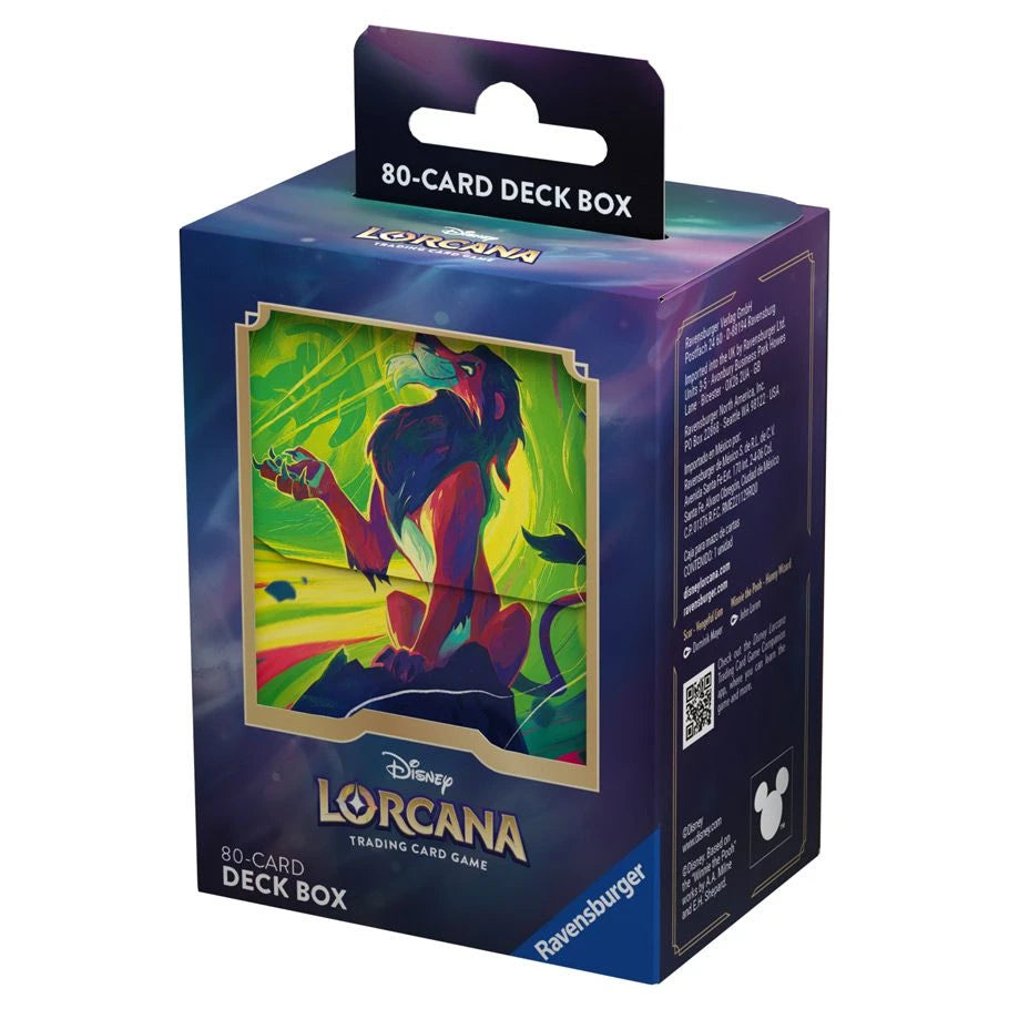 Disney Lorcana TCG: Azurite Sea [Deck Box]