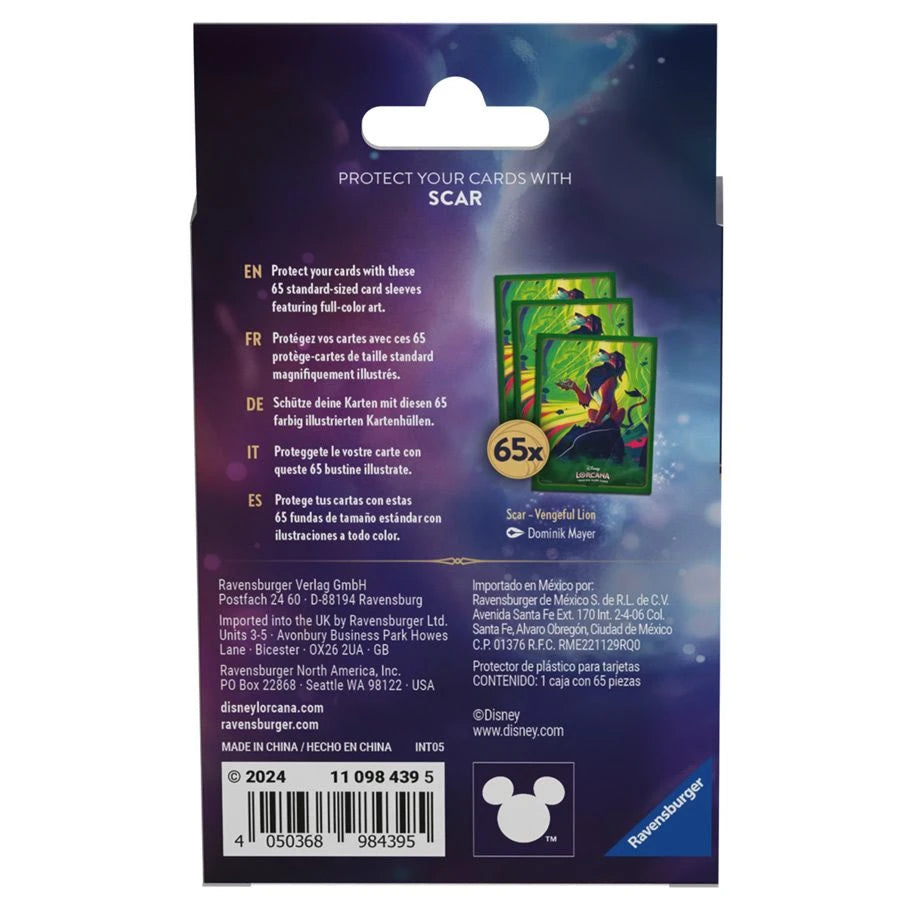 Disney Lorcana TCG: Azurite Sea [Sleeves]