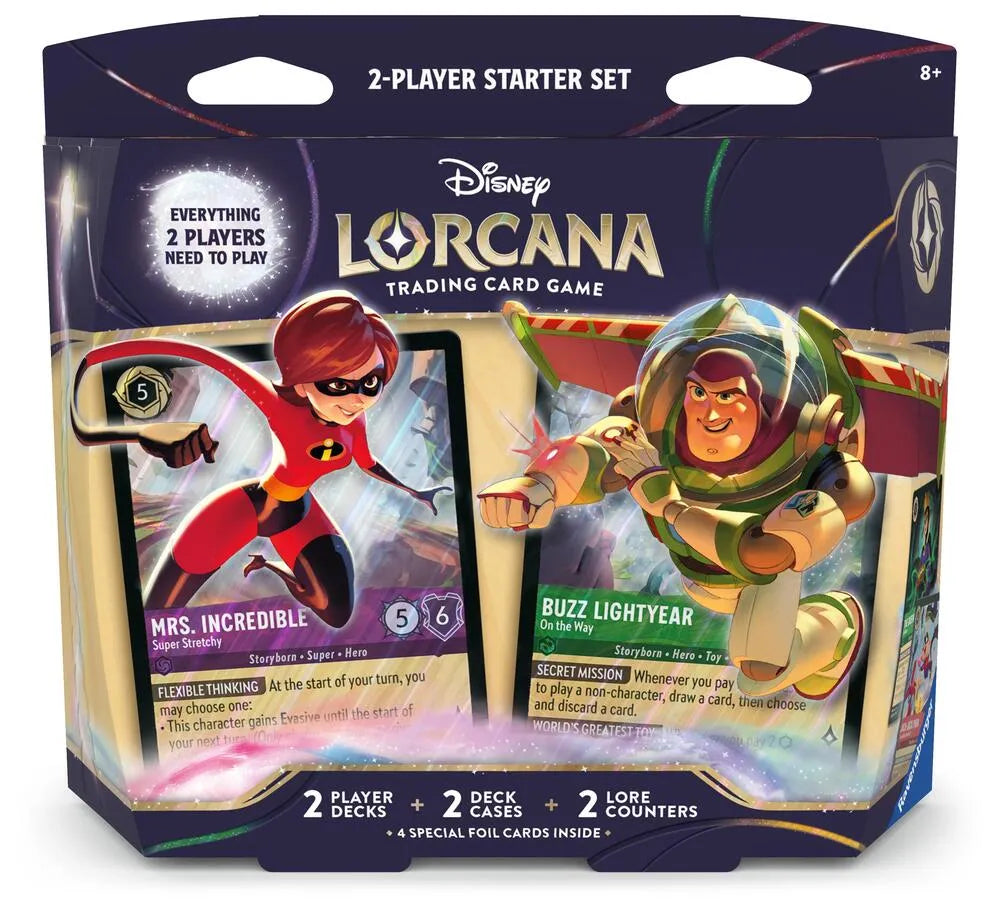 Disney Lorcana TCG: Wilds Unknown - Elasticgirl and Buzz Lightyear [Two-Player Starter Deck]