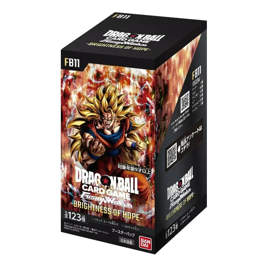 Dragon Ball Super: Fusion World: Japanese - Brightness of Hope FB11 [Booster Box]
