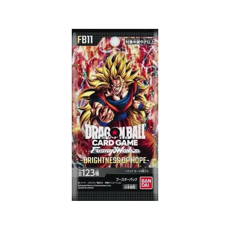 Dragon Ball Super: Fusion World: Japanese - Brightness of Hope FB11 [Booster Box]