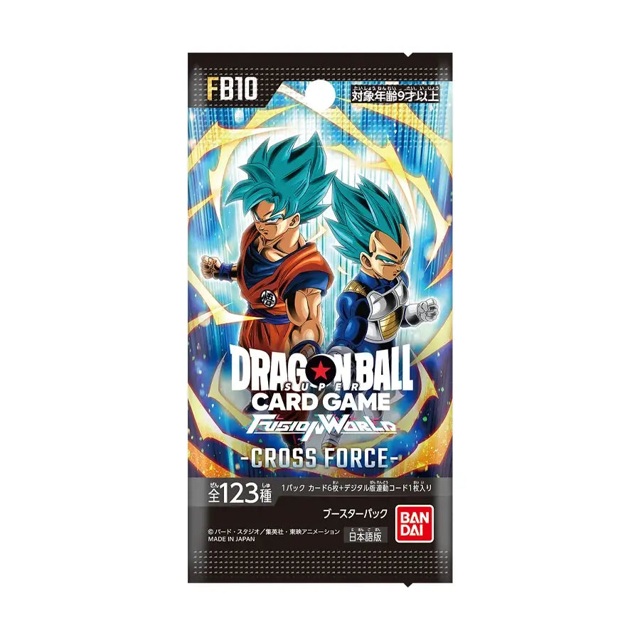 Dragon Ball Super: Fusion World: Japanese - Cross Force FB10 [Booster Box]
