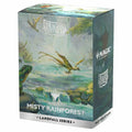 Dragon Shield Misty Rainforest packaging with a dragon and nature elements on a white background