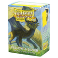 Dragon Shield: Matte Dual - Yellow & Silver [Sleeves] Dragon Shield