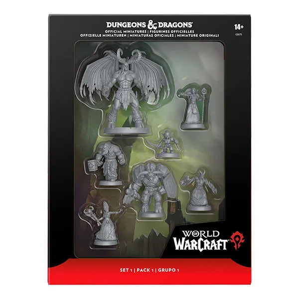 Dungeons and Dragons: World of Warcraft - Horde and Illidan [Unpainted Minis]