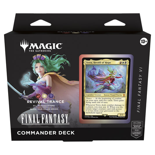 Magic the Gathering: Final Fantasy - Revival Trance [Commander Deck]
