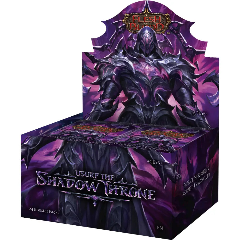Flesh and Blood TCG: Usurp the Shadow Throne [Booster Box]