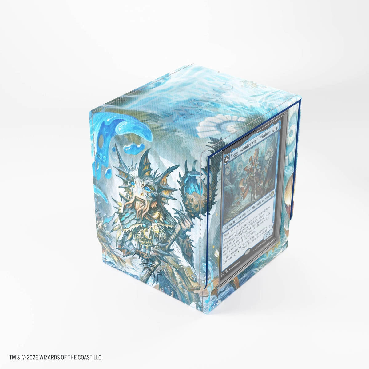 Gamegenic: Magic the Gathering - Lorwyn Eclipsed: Squire Plus 100+ XL Convertible - Sygg, Wanderwine Wisdom/Shield [Deck Box]