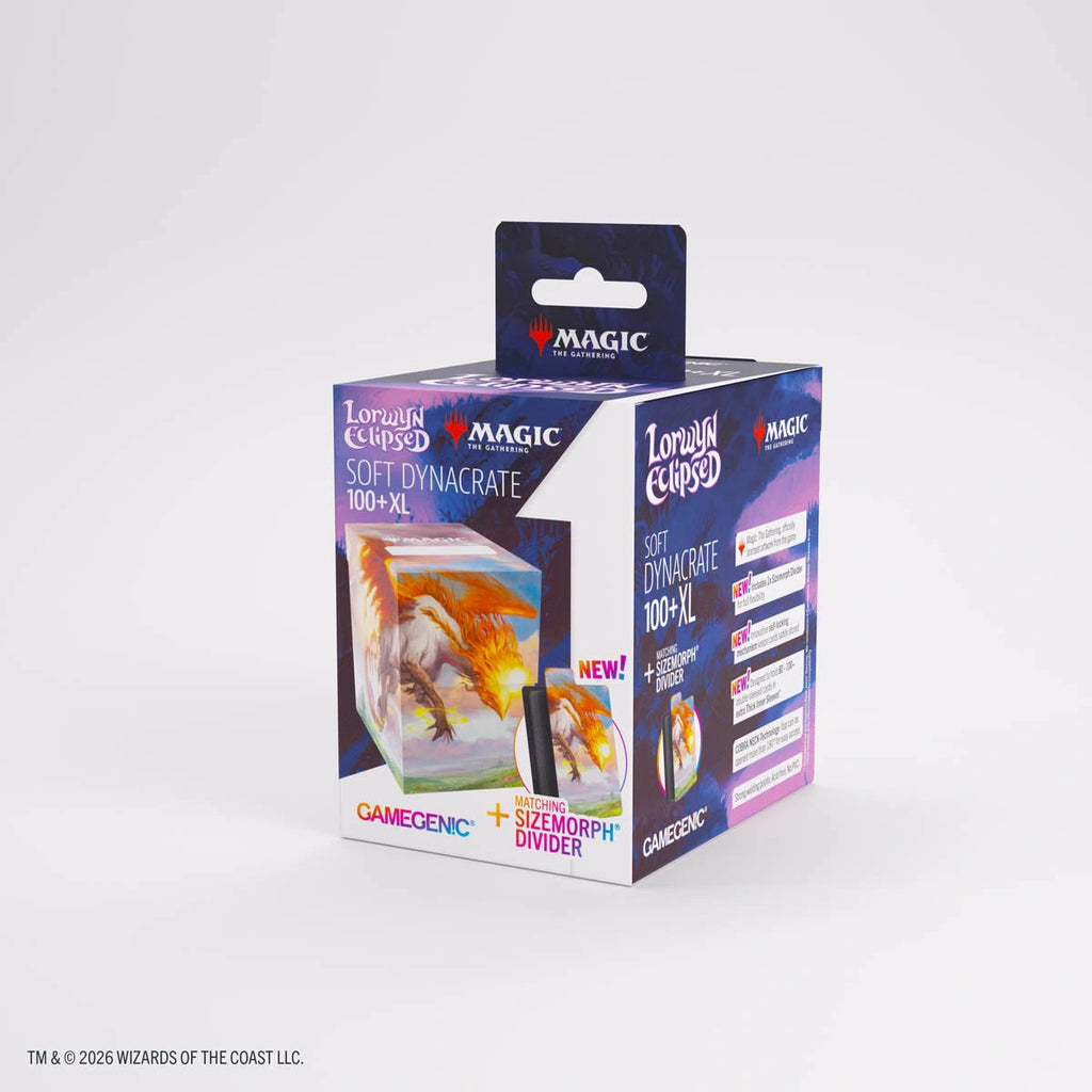 Gamegenic: Magic the Gathering - Lorwyn Eclipsed: Soft Dynacrate 100+ XL - Eirdu, Carrier of Dawn/Isilu, Carrier of Twilight [Deck Box] GameGenic