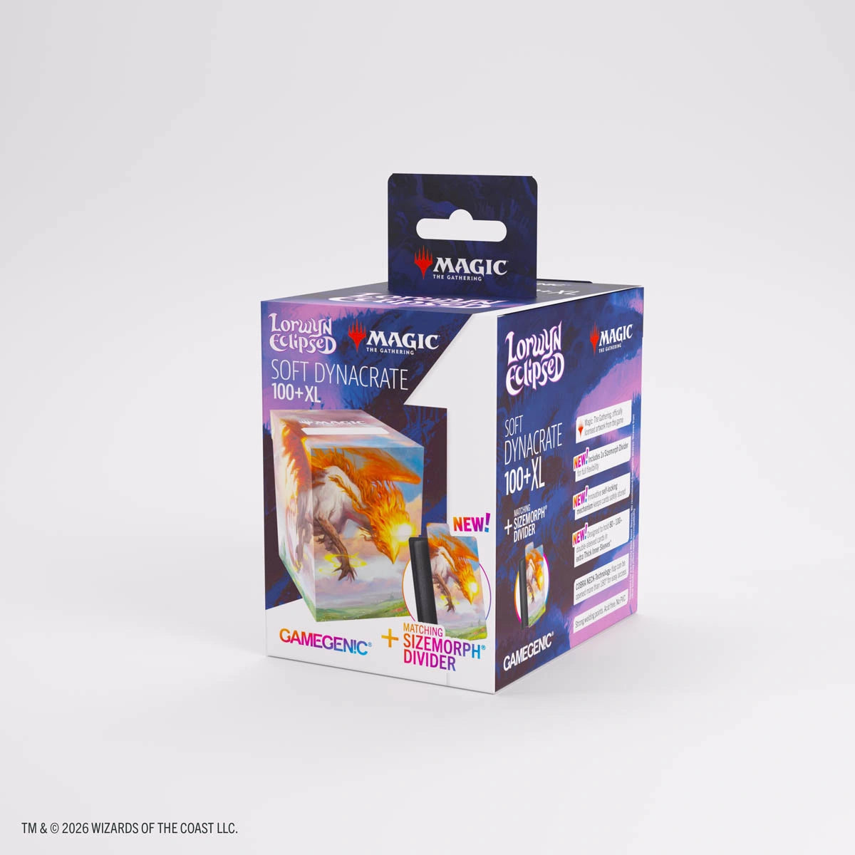 Gamegenic: Magic the Gathering - Lorwyn Eclipsed: Soft Dynacrate 100+ XL - Eirdu, Carrier of Dawn/Isilu, Carrier of Twilight [Deck Box]
