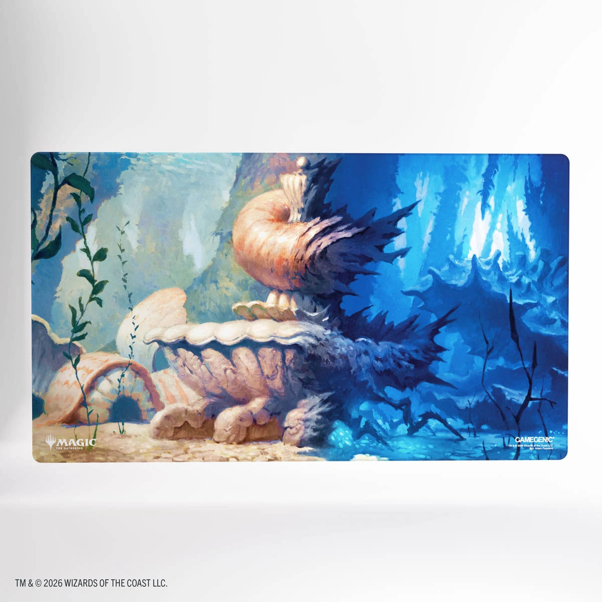 Gamegenic: Magic the Gathering - Lorwyn Eclipsed: Shiny - Hallowed Fountain [Playmat]