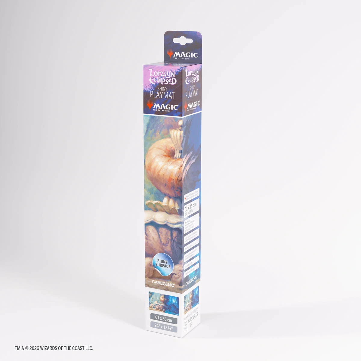 Gamegenic: Magic the Gathering - Lorwyn Eclipsed: Shiny - Hallowed Fountain [Playmat]