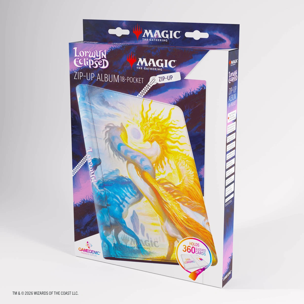 Gamegenic: Magic the Gathering - Lorwyn Eclipsed: 18 Pocket Album - Celestial Reunion [Zip-Up Binder]