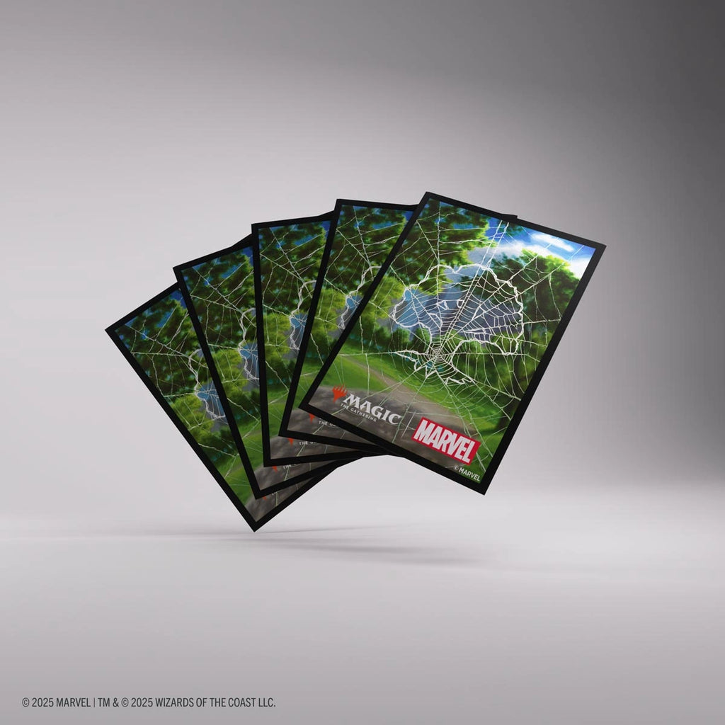 Game Genic: Magic the Gathering Spiderman - Premium Art - Lands [Sleeves]