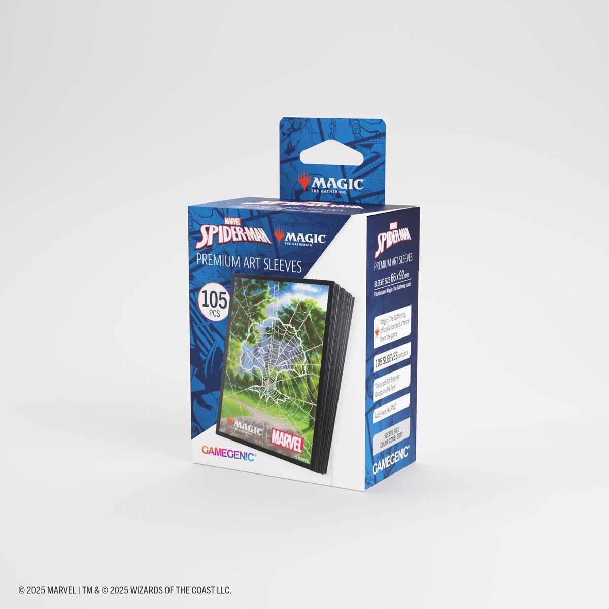 Game Genic: Magic the Gathering Spiderman - Premium Art - Lands [Sleeves]