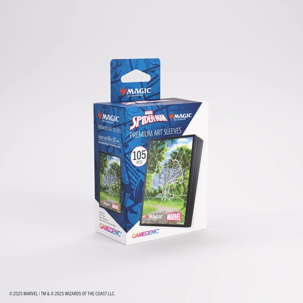 Game Genic: Magic the Gathering Spiderman - Premium Art - Lands [Sleeves]