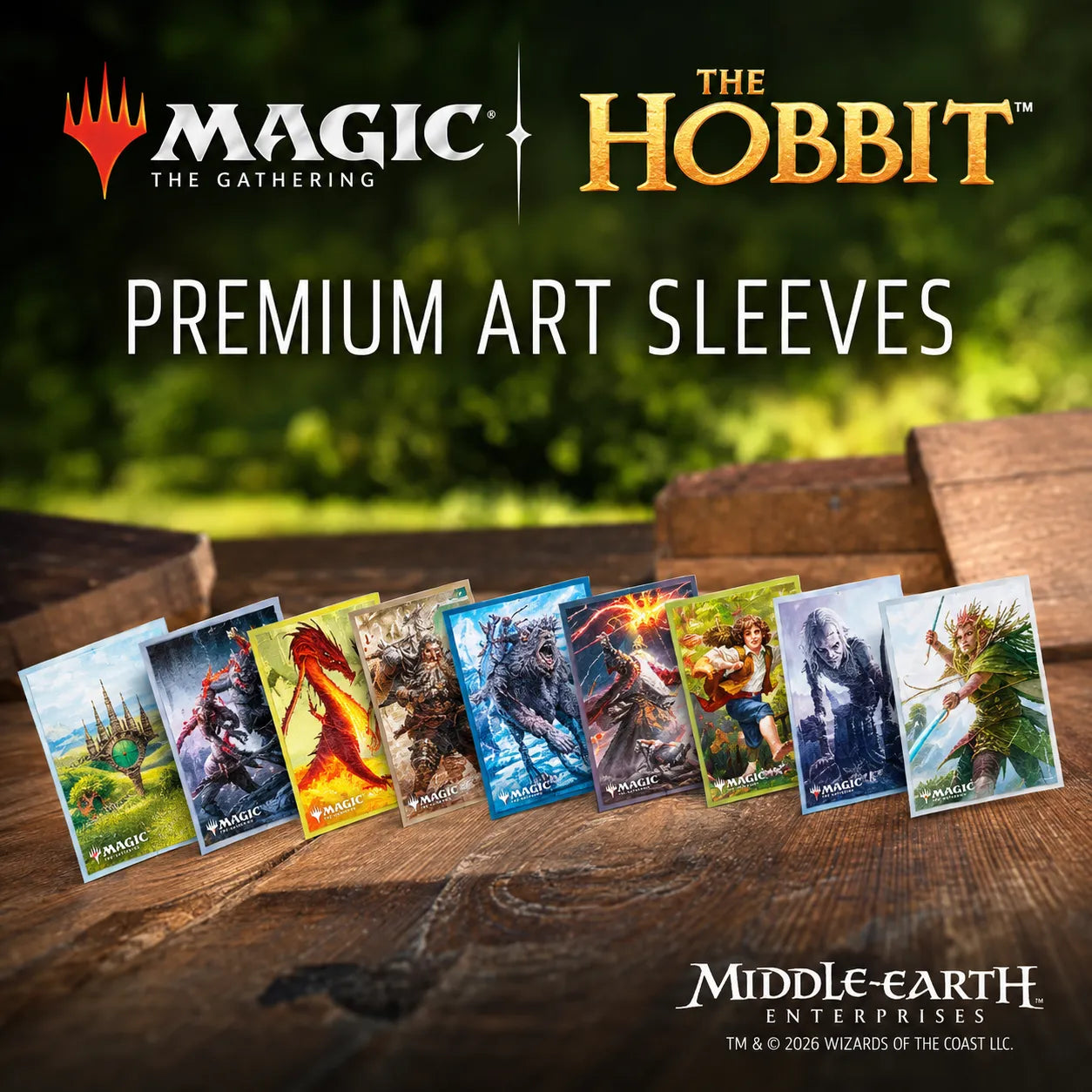 GameGenic: Magic the Gathering: The Hobbit - Premium Art [Sleeves]