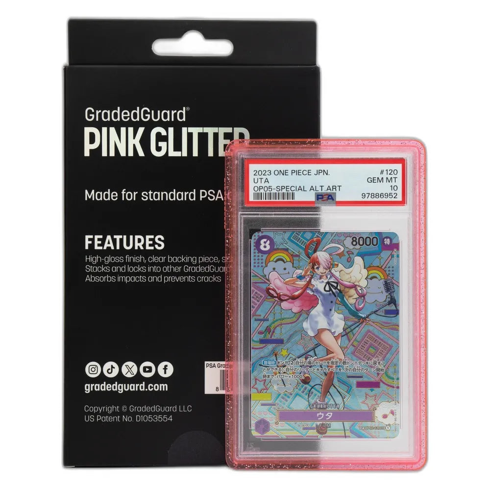 GradedGuard: PSA - Pink Glitter - Limited Edition - Hobby Store Exclusive [Graded Case]