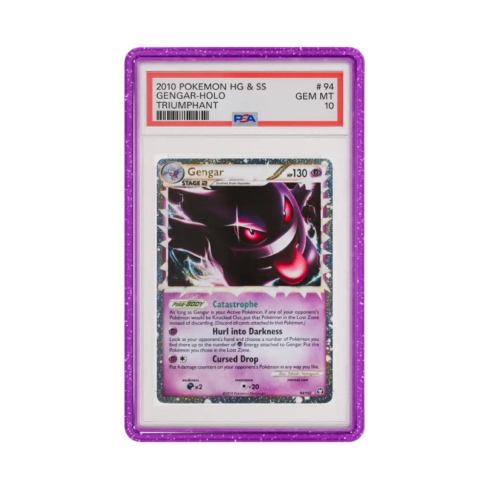 GradedGuard: PSA - Purple Glitter - Limited Edition - Hobby Store Exclusive [Graded Case]