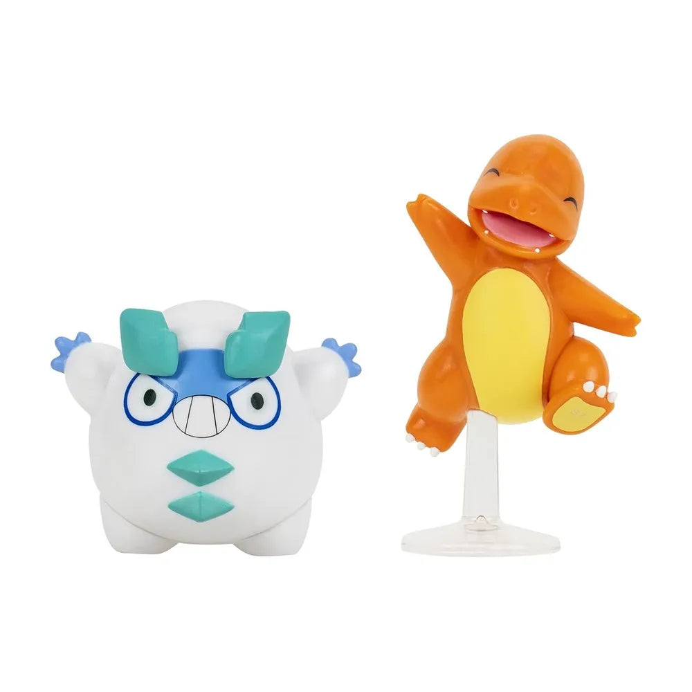 Pokemon: Galarian Darumaka & Charmander #5 - 2 Pack Battle [Figure]