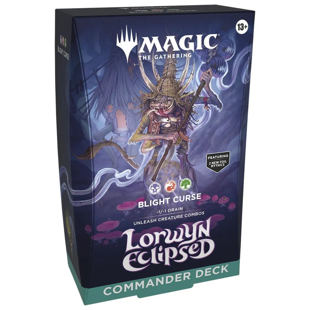 Magic the Gathering: Lorwyn Eclipsed - Blight Curse [Commander Deck]