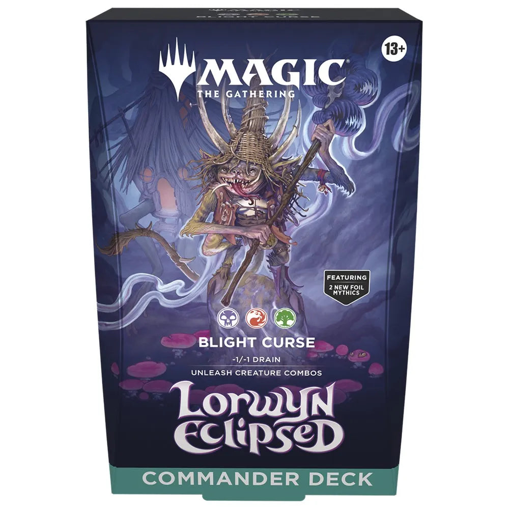 Magic the Gathering: Lorwyn Eclipsed - Blight Curse [Commander Deck]