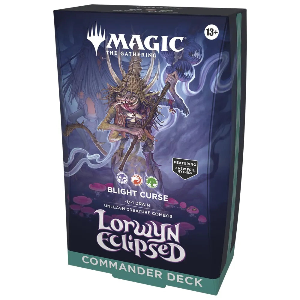 Magic the Gathering: Lorwyn Eclipsed - Blight Curse [Commander Deck]