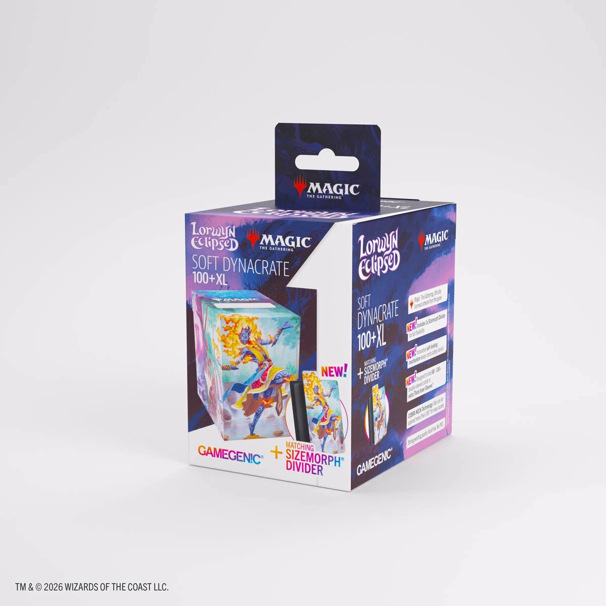 Gamegenic: Magic the Gathering - Lorwyn Eclipsed: Soft Dynacrate 100+ XL - Ashling, Rekindled/Ashling, Rimbound [Deck Box]