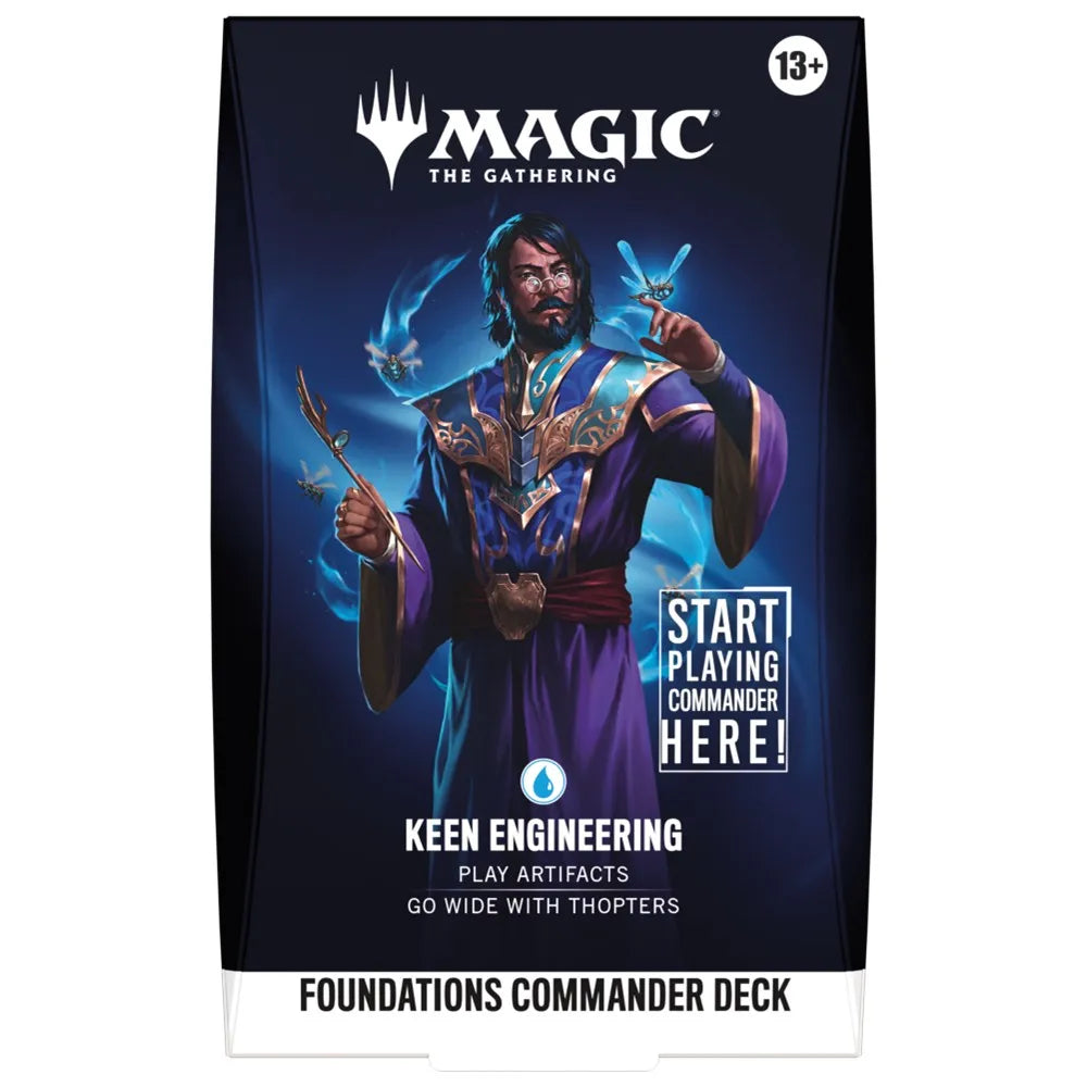 Magic the Gathering: Foundations - Keen Engineering [Commander Deck]