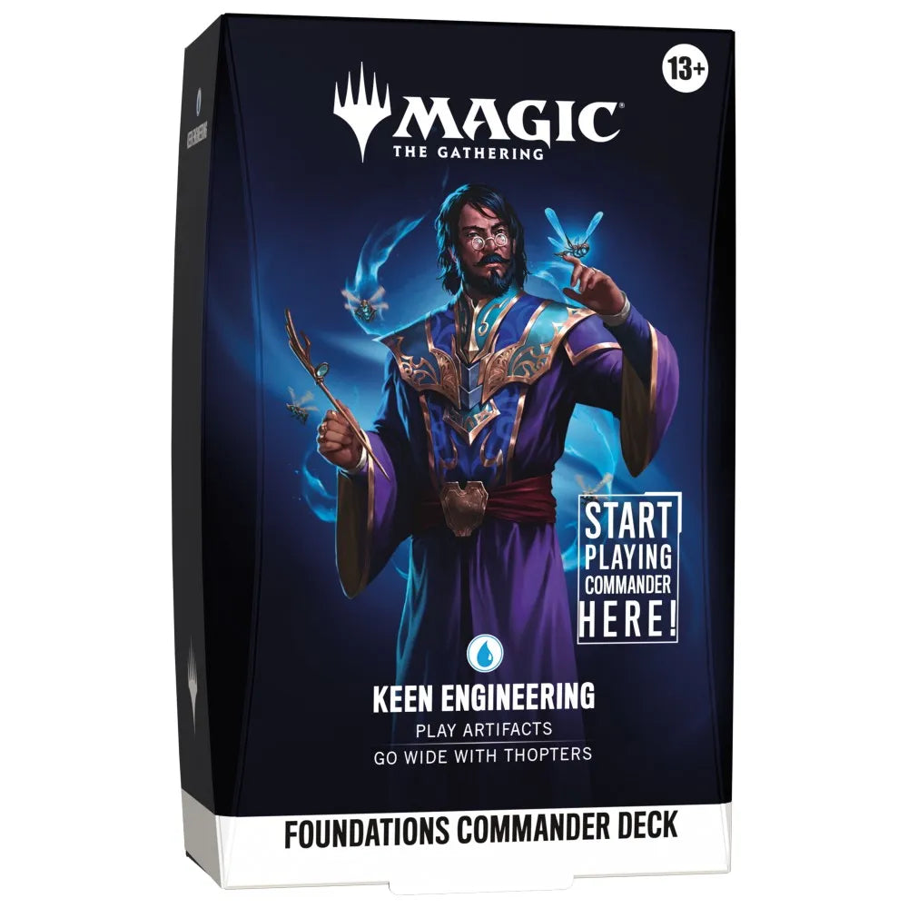 Magic the Gathering: Foundations - Keen Engineering [Commander Deck]