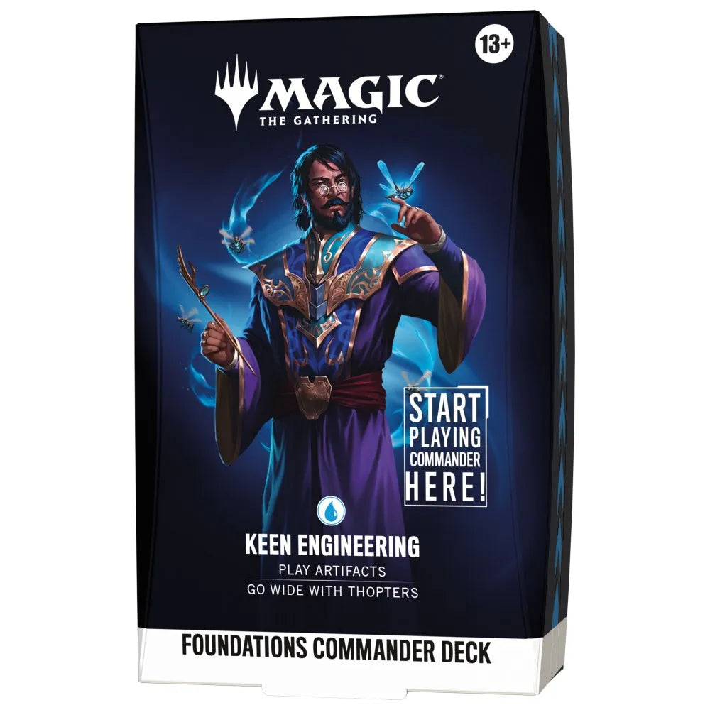 Magic the Gathering: Foundations - Keen Engineering [Commander Deck]