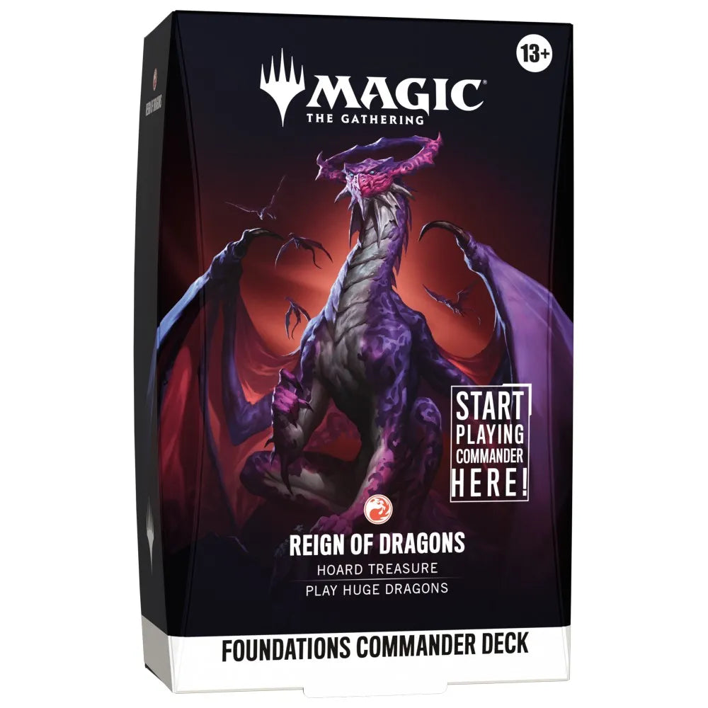 Magic the Gathering: Foundations - Reign of Dragons [Commander Deck]