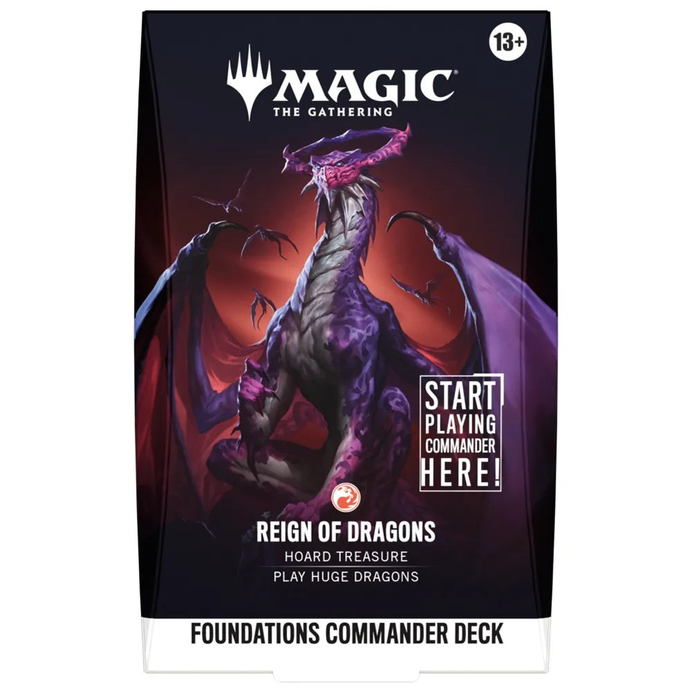Magic the Gathering: Foundations - Reign of Dragons [Commander Deck]