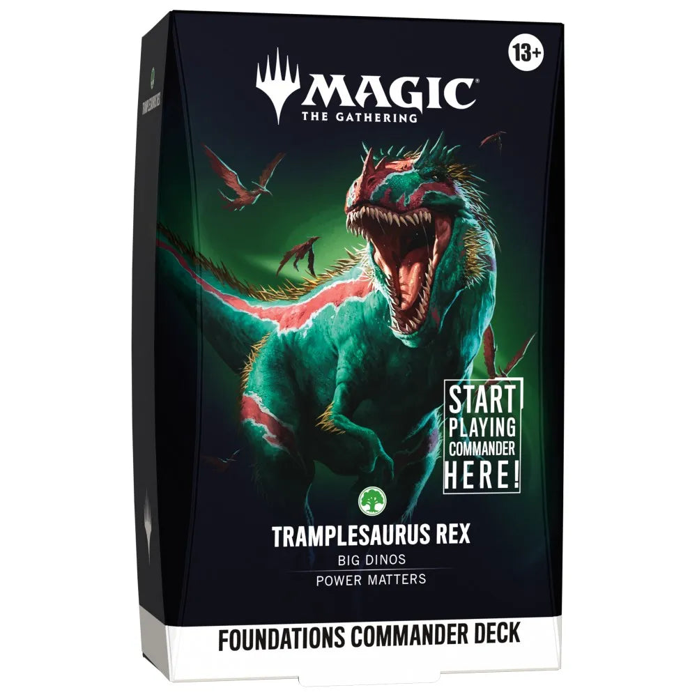 Magic the Gathering: Foundations - Tramplesaurus Rex [Commander Deck]