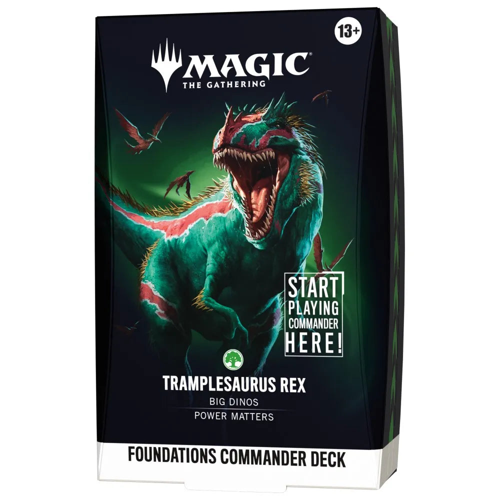 Magic the Gathering: Foundations - Tramplesaurus Rex [Commander Deck]