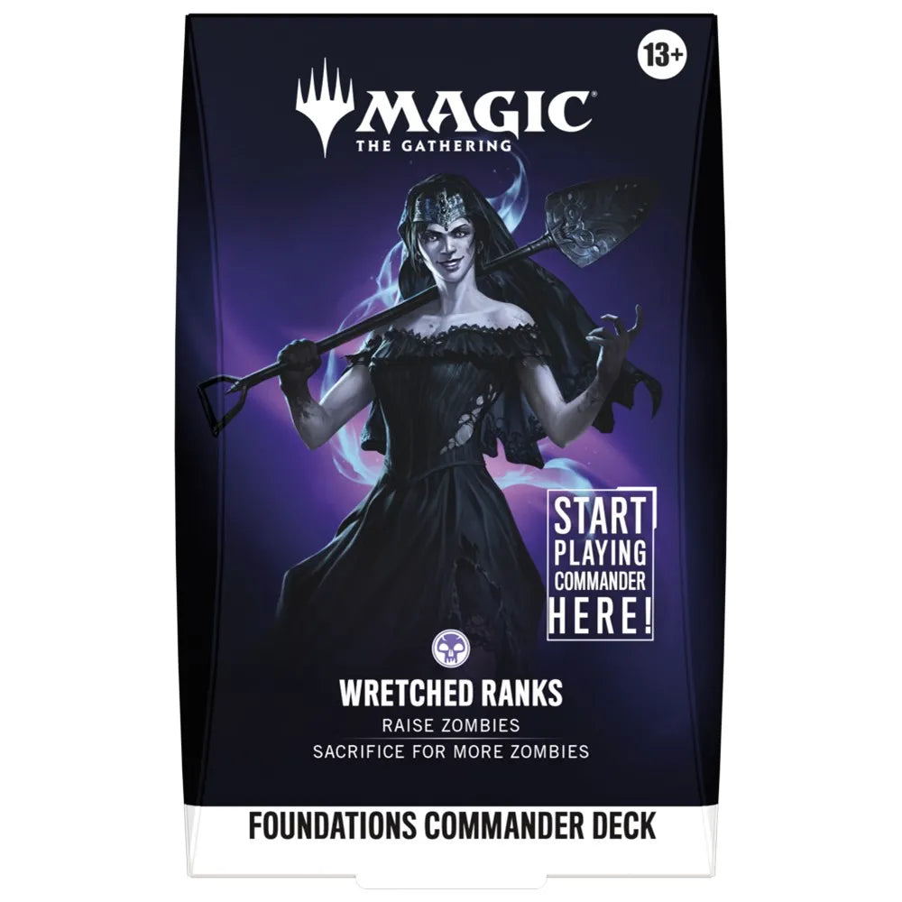 Magic the Gathering: Foundations - Wretched Ranks [Commander Deck]