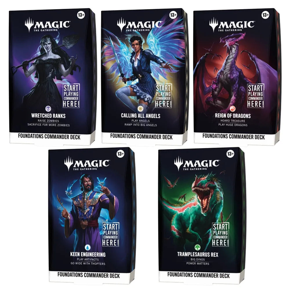 Magic the Gathering: Foundations [Commander Deck Case]