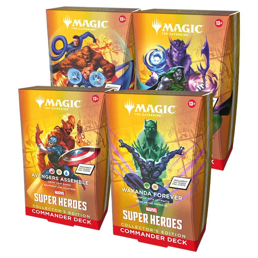 Magic the Gathering: Marvel Super Heroes - Collectors Edition [Commander Deck Display]