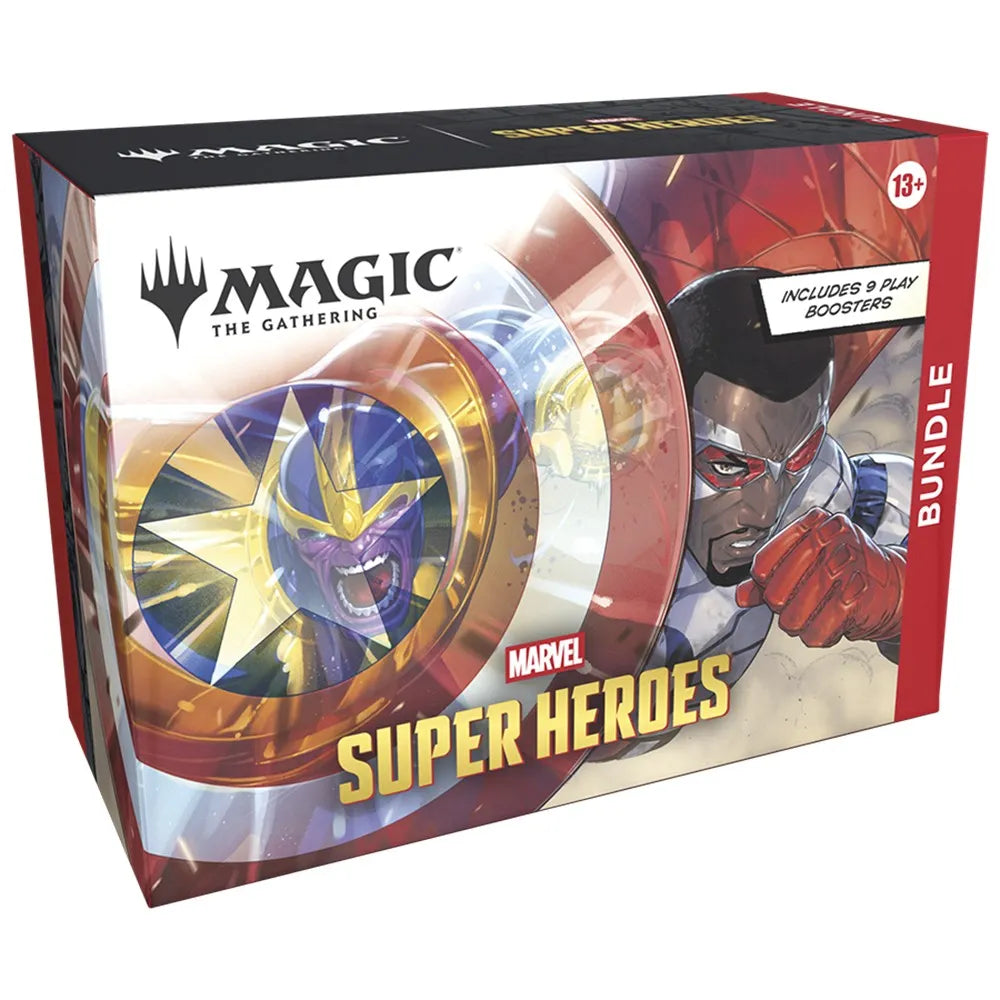 Marvel Super Heroes Magic The Gathering bundle packaging