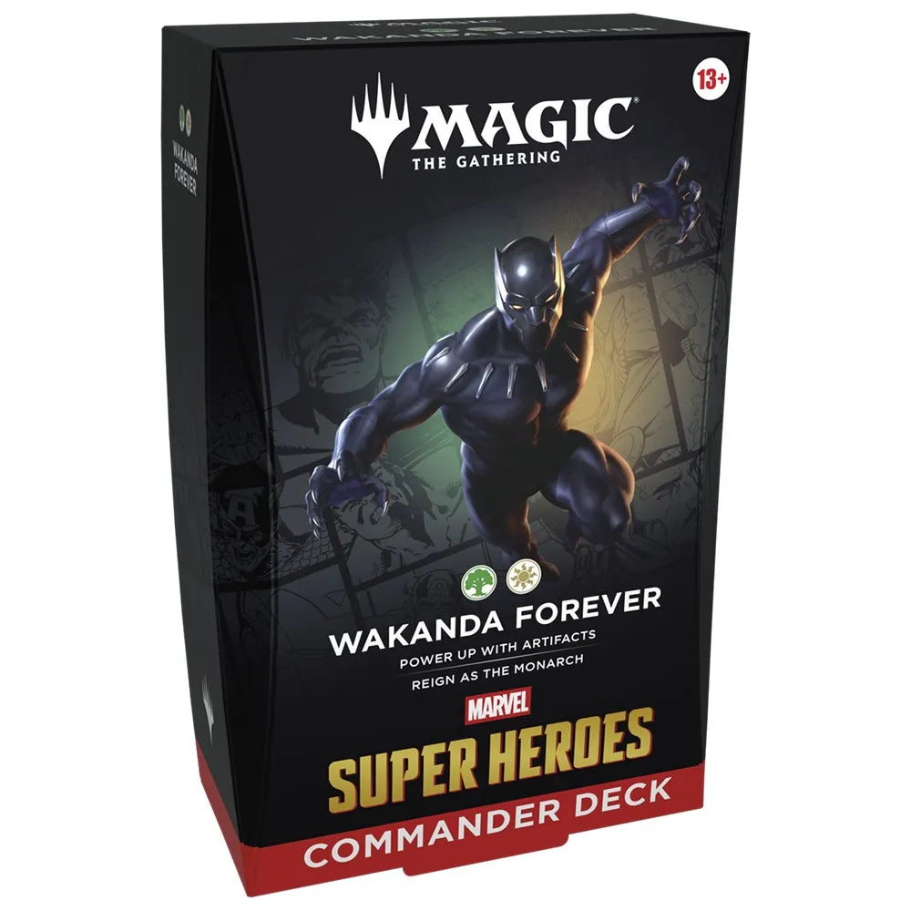 Magic the Gathering: Marvel Super Heroes - Wakanda Forever [Commander Deck]