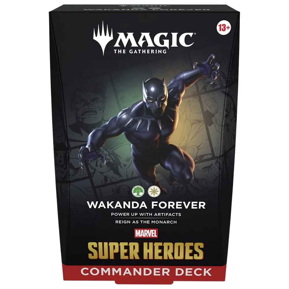 Magic the Gathering: Marvel Super Heroes - Wakanda Forever [Commander Deck]