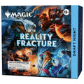 Box of 'Magic: The Gathering Reality Fracture' with characters and game details.