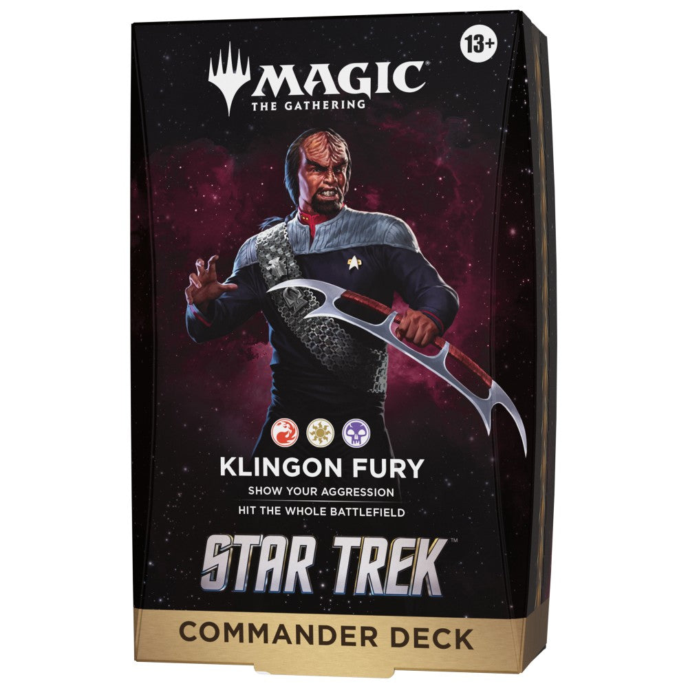 Magic the Gathering: Star Trek - Klingon Fury [Commander Deck]