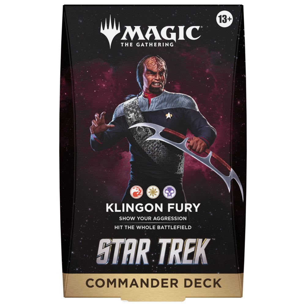 Magic the Gathering: Star Trek - Klingon Fury [Commander Deck]